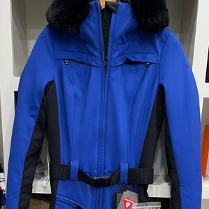 Goldberg Parry Long Faux Border Ski Suit NWT